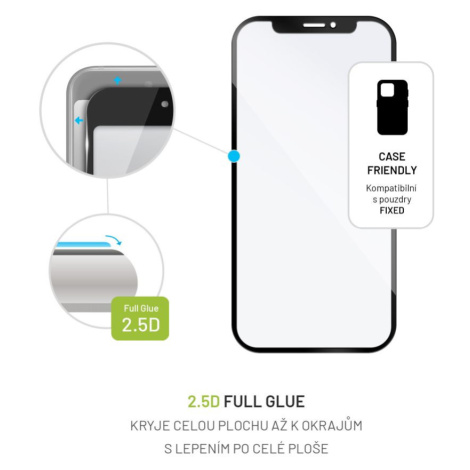 Tvrzené sklo FIXED Full-Cover pro Infinix Smart 9, černá
