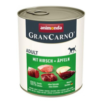 Konzerva Animonda Gran Carno Adult s jelenem a jablky 800g