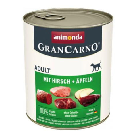 Konzerva Animonda Gran Carno Adult s jelenem a jablky 800g