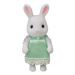 Sylvanian Families Město - bílý králík se šperky a drahokamy