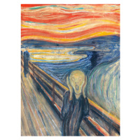 Obrazová reprodukce The Scream, 1893, Edvard Munch, 30 × 40 cm