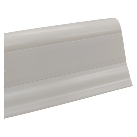 Döllken, Soklová podlahová lišta SLK50 W117 bílá 2,5 m, 2500x50x25 mm, bílá