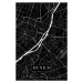 Mapa Munich black, 26.7x40 cm
