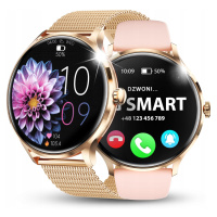 Chytré Hodinky Dámské Vodotěsné Hodinky Pl Menu Hovory Smart Watch 4 Řemínky