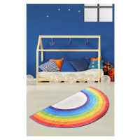 Dětský protiskluzový koberec Conceptum Hypnose Rainbow, 85 x 160 cm