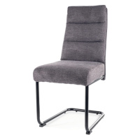 Jídelní židle BIRRY tmavě šedá