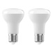 AlzaPower LED 9-60W, E27, R63, 2700K, set 2 ks