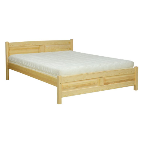 Drewmax Drewmax Vyvýšená borovicová postel LK104 140 x 200 cm