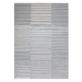 Koberec LIRA E2681 Pruhy, strukturální, glamour - šedý