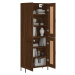 vidaXL Skříň highboard hnědý dub 69,5 x 34 x 180 cm kompozitní dřevo