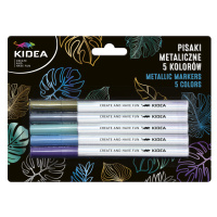 Kidea, PMA5KKA, sada metalických popisovačů, 5 ks