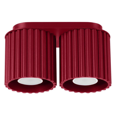 SL.1820 - Bodové svítidlo AURA 2xGU10/10W/230V červená SL.1820