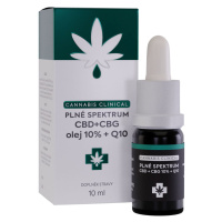 Cannabis Clinical CBD + CBG 10% + Q10 10 ml