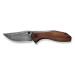 Civivi ODD 22 C21032-DS1 Black Cuibourtia Wood Damascus