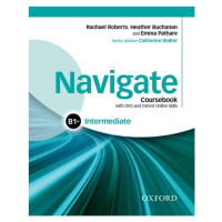 Navigate Intermediate B1+ Student´s Book with DVD-ROM, eBook a Online Skills Oxford University P