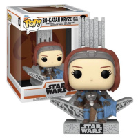 Funko Star Wars: The Mandalorian POP! Deluxe vinylová Figure Bo Katan w/Throne 9 cm