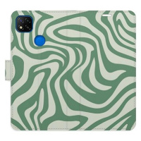 iSaprio Flip pouzdro Zebra Green 02 pro Xiaomi Redmi 9C