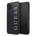 Kryt Guess iPhone 11 Pro Max black hard case Glitter Logo (GUHCN65LGMLBK)
