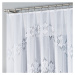 Dekorační oblouková krátká záclona na žabky EMILIA 160 bílá 340x160 cm MyBestHome