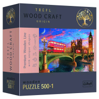 Puzzle dřevěné Londýn Westmister Big Ben 501 dílků