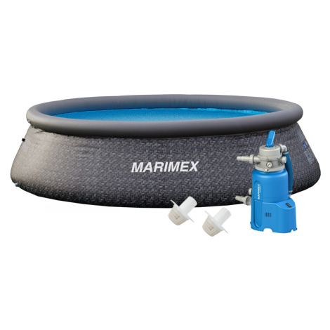 Bazén Marimex Tampa 3,66x0,91 m s pískovou filtrací - motiv RATAN