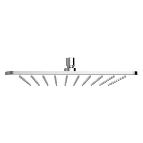 OMNIRES SLIMLINE dešťová sprcha, 25 x 25 cm chrom / bílá /CRB/ WG225/OCRB