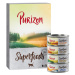 Purizon Superfoods 6 x 70 g - míchané balení (2x kuřecí, 2x tuňák, 1x divočák, 1x zvěřina)
