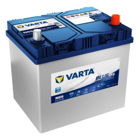 Autobaterie Varta Blue Dynamic EFB 65Ah, 12V, 650A, N65