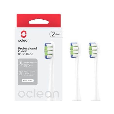 Oclean Professional Clean P1C1 W02 2 ks bílé