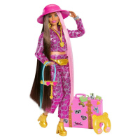 Mattel barbie® extra stylová v safari oblečku, hpt48