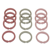 LITTLE DUTCH - Spojovací kroužky řetěz Pink