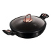 BERLINGERHAUS Pánev Wok s poklicí 30 cm Black Rose Collection