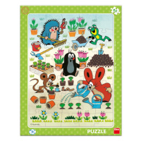 Puzzle deskové 40 KRTEK ZAHRADNÍK