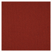 Kobercové čtverce CREATIVE SPARK červené 100x100 cm
