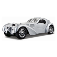 Bburago Bugatti Atlantic strieborné 1:24