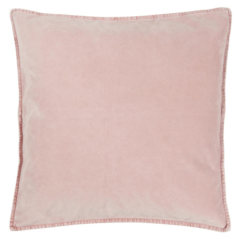 IB Laursen Růžový sametový povlak na polštář ROSE SHADOW 52x52 cm