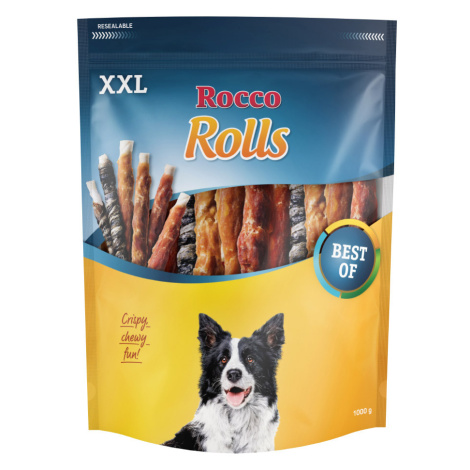 Rocco Rolls XXL Pack - mix: kuřecí prsa, kachní prsa, ryba 2 x 1kg