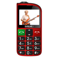 Evolveo EasyPhone FL červená