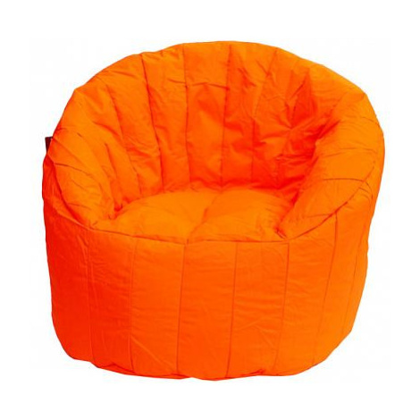 Zářivě oranžový sedací vak BeanBag Lumin Chair FOR LIVING