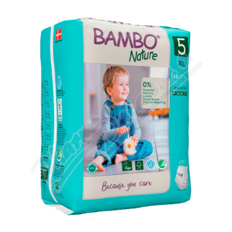 Bambo Nature Pants 5 navl.pl.k.trenin.11-17kg 19ks