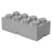 LEGO® Úložný box 25 x 50 x 18 cm Šedý