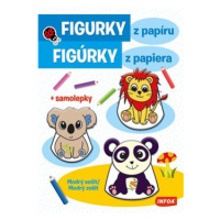 Figurky z papíru - Modrý sešit