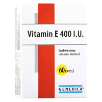 Generica Vitamin E 400 IU 60 kapslí