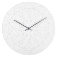 Designové nástěnné hodiny Karlsson KA5836WH 35cm