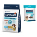 Advance Puppy, 3 kg + 3 x 150 g Puppy snack zdarma - Puppy Sensitive s lososem 3kg + Puppy Snack