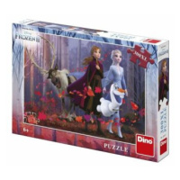 Puzzle 300XL Frozen II Sestry v lese