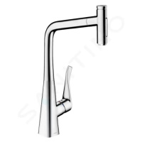 HANSGROHE M71 Dřezová baterie M7117-H320 s výsuvnou sprškou, sBOX, chrom 73816000