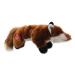 Hračka Dog Fantasy Plush liška pískací černé tlapky 45cm