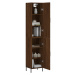 vidaXL Skříň highboard hnědý dub 34,5 x 34 x 180 cm kompozitní dřevo