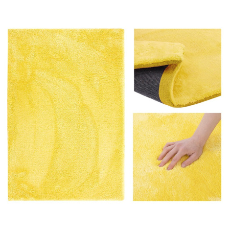 Kusový koberec AmeliaHome Morko žlutý